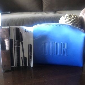 New Dior ombré cosmetic bag and Diorshow Mascara